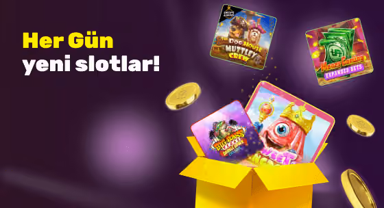 Her Gün yeni slotlar: kutudan çıkan slot oyunu kartları