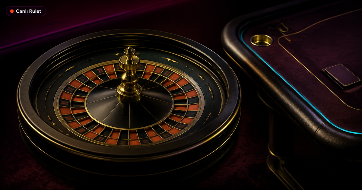 Lüks Casino canlı rulet masası